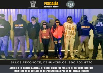 Cae banda de cuatro presuntos extorsionadores en Cuautitlán